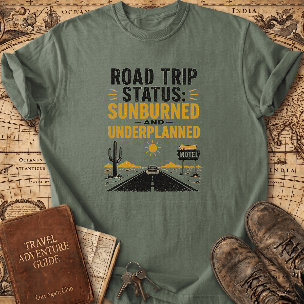 Road Trip Status - T-Shirt