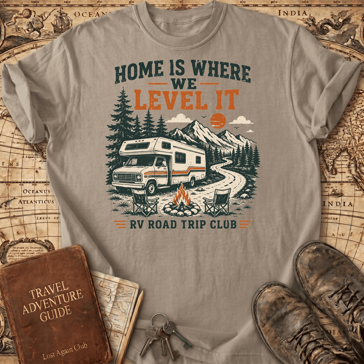 Home is Where We Level It - T-Shirt