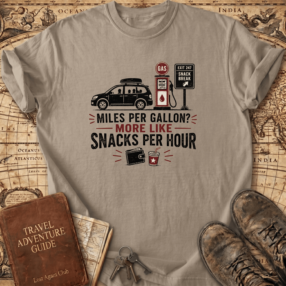 Miles Per Gallon - T-Shirt