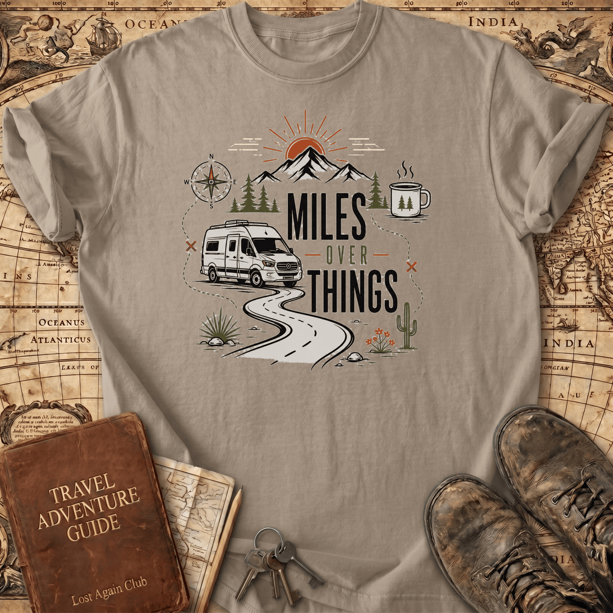 Miles Over Things - T-Shirt