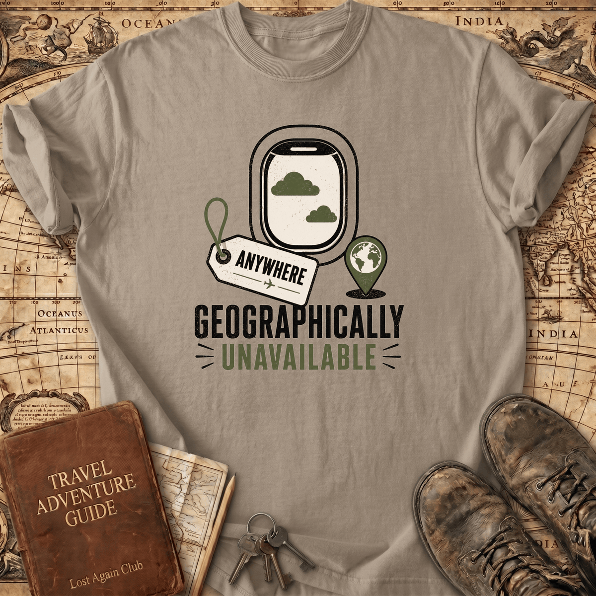 Anywhere Geographically - T-Shirt