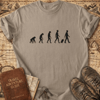 Evolution of Traveling Man T-Shirt