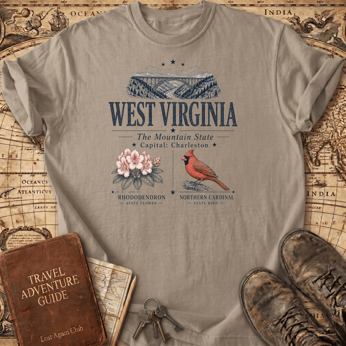 West Virginia -- T-Shirt