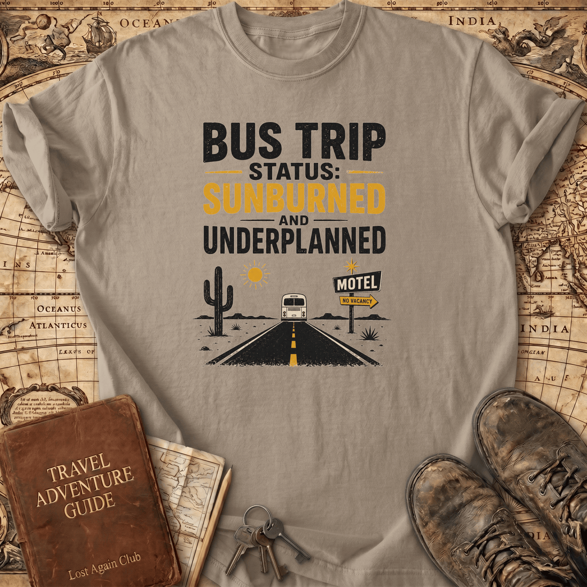 Bus Trip Status - T-Shirt
