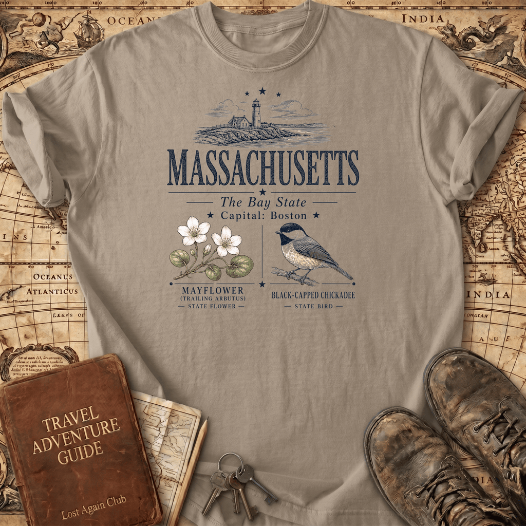 Massachusetts -- T-Shirt