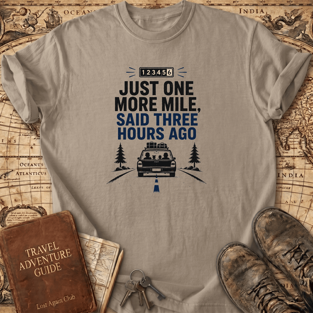 Just One More Mile - T-Shirt