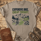 Expensive Bike Cheap Therapy - T-Shirt