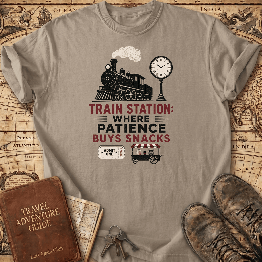 Train Station - T-Shirt