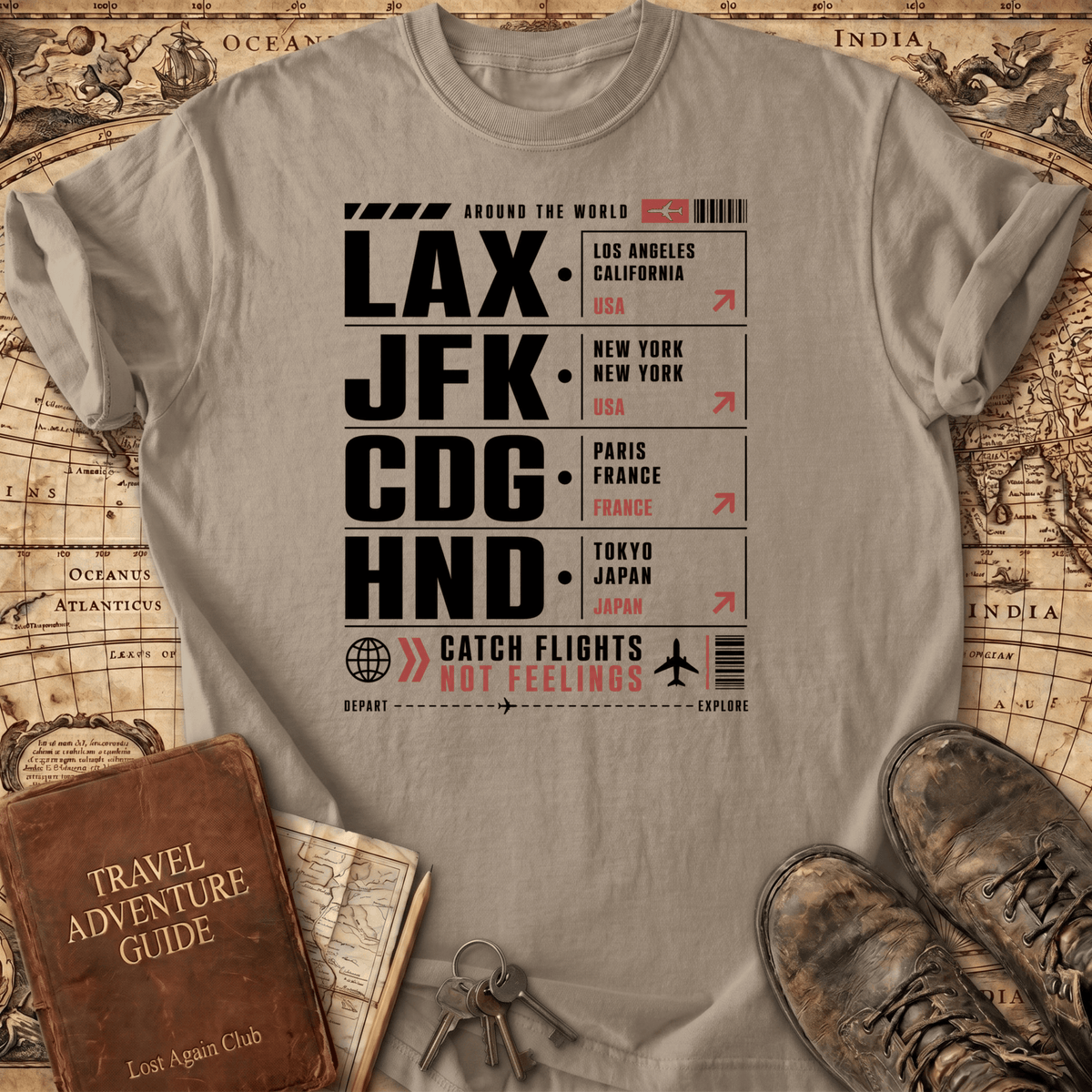Airport Codes T-Shirt