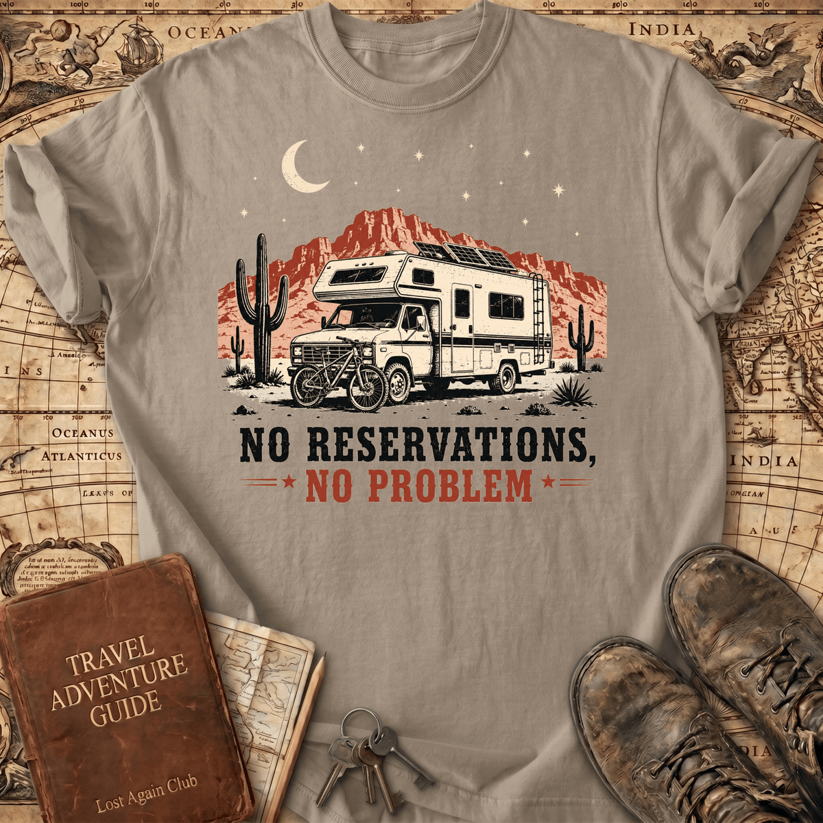 No Reservations No Problem - T-Shirt