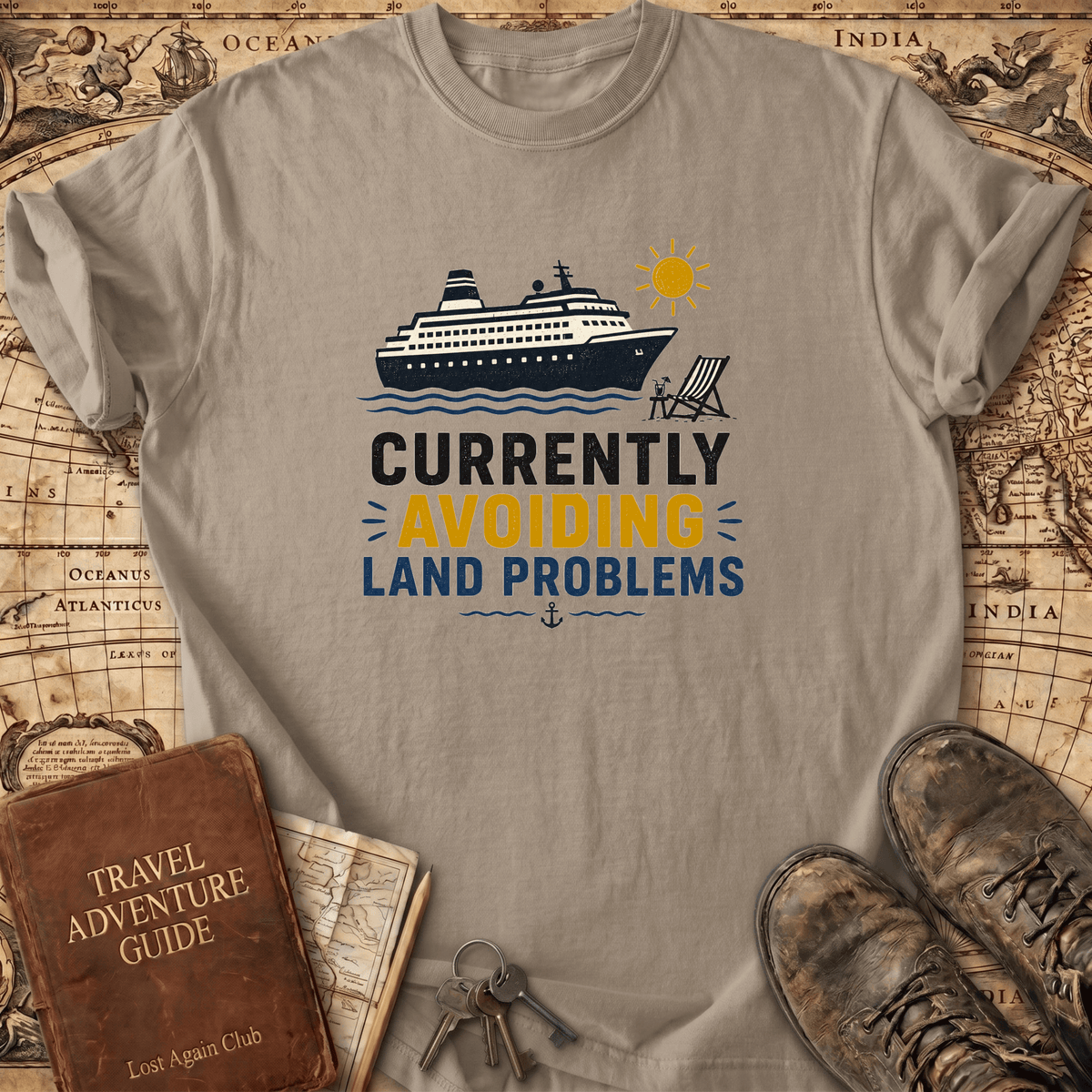 Currently Avoiding Land Problems - T-Shirt