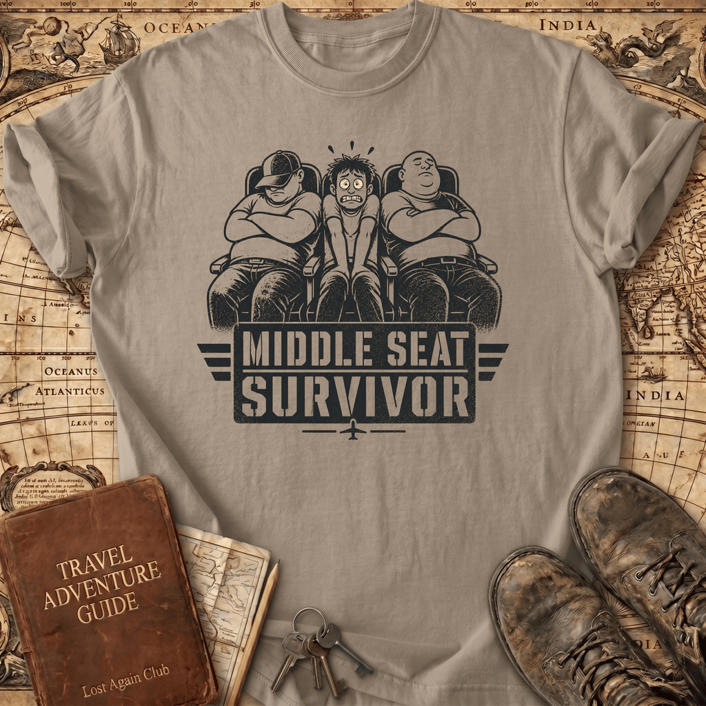 Middle Seat Survivor T-Shirt