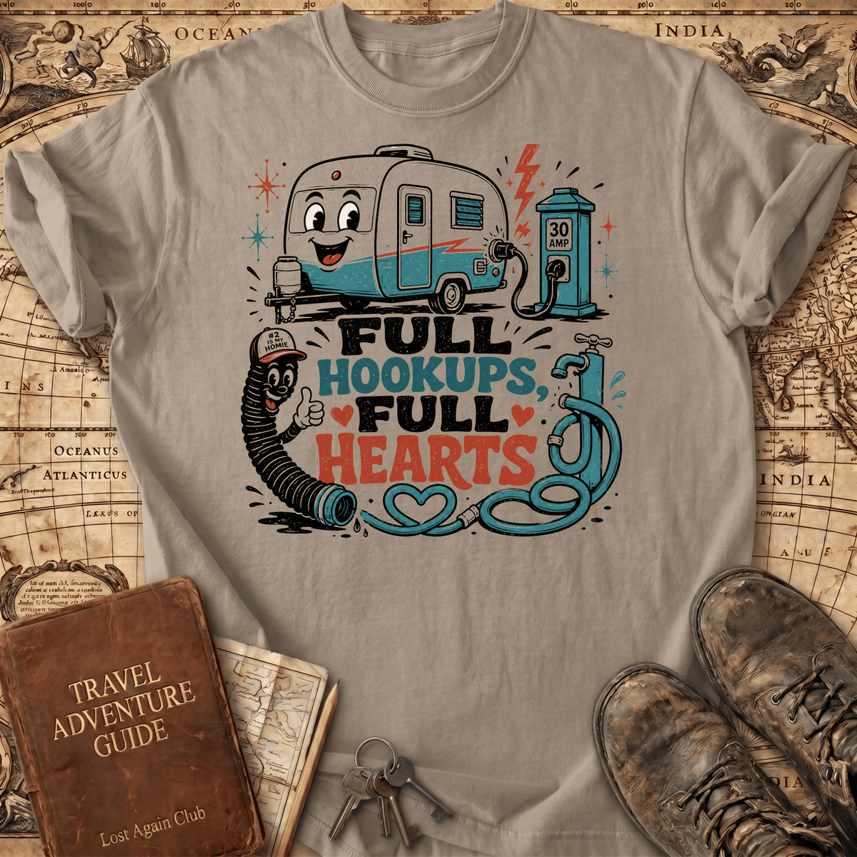 Full Hookups Full Hearts - T-Shirt