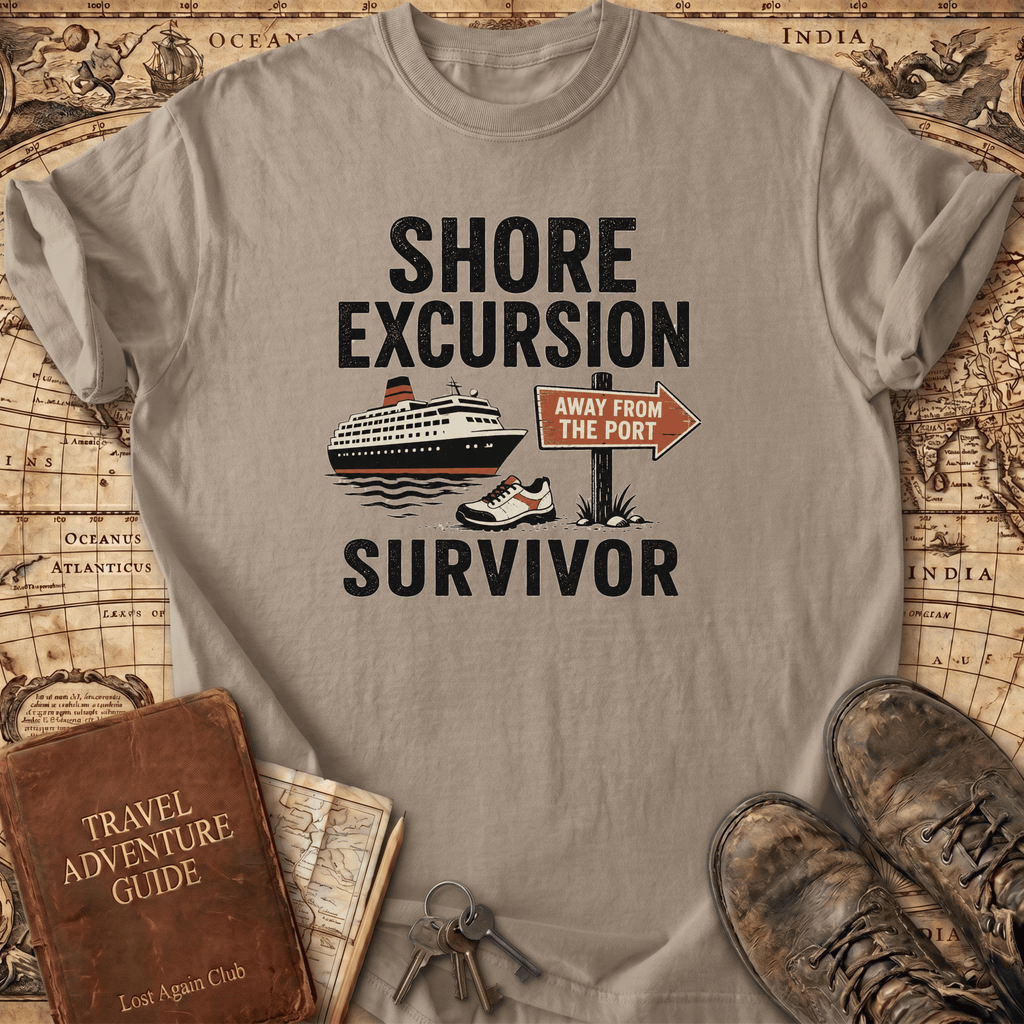 Shore Excursion Survivor - T-Shirt