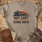 Not Lost Just On The Scenic Route - T-Shirt