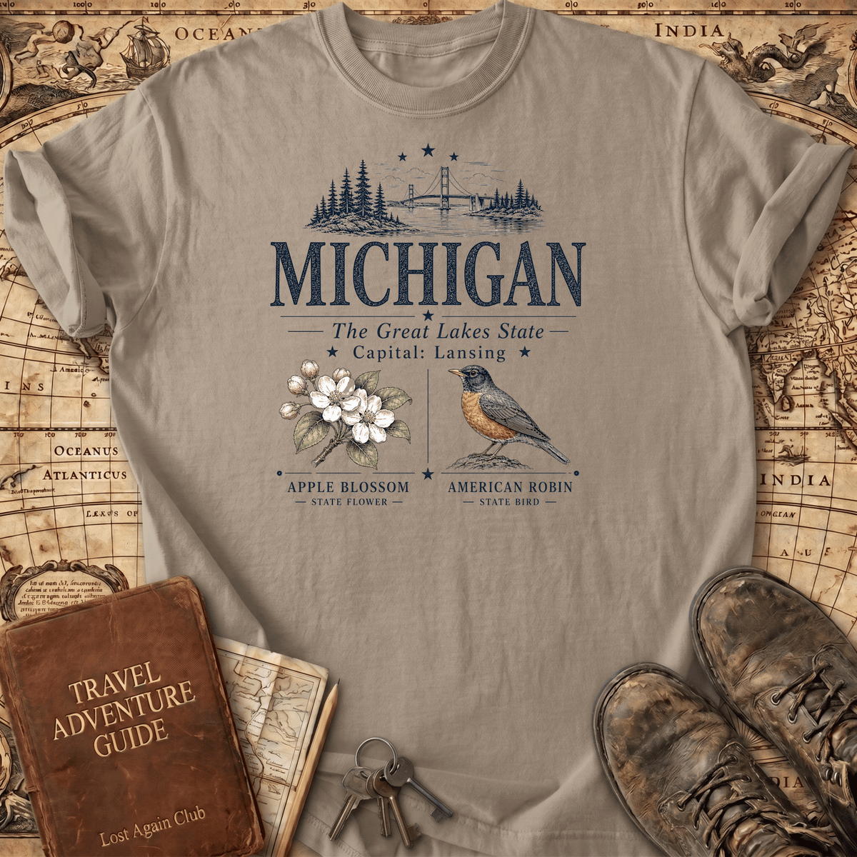 Michigan -- T-Shirt