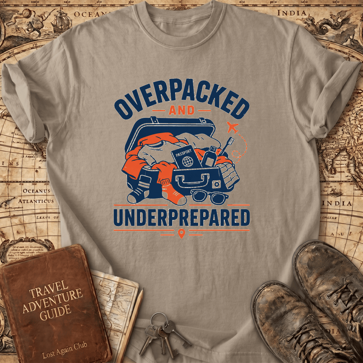 Overpacked And Underprepared - T-Shirt