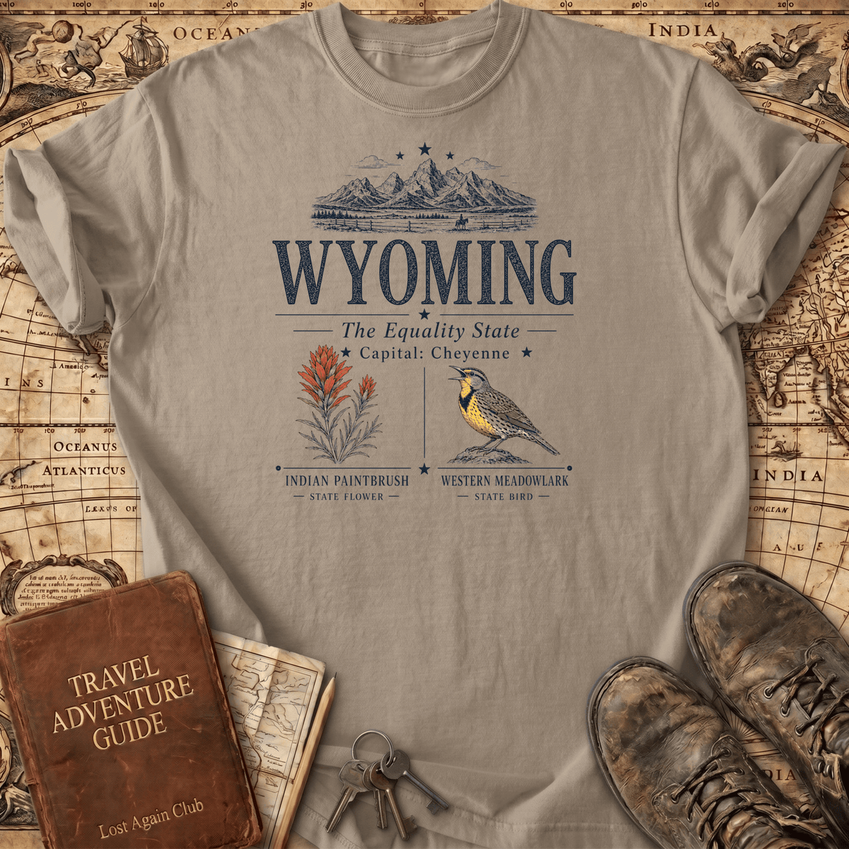 Wyoming -- T-Shirt