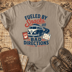 Fueled By Snacks And Bad Decisions - T-Shirt