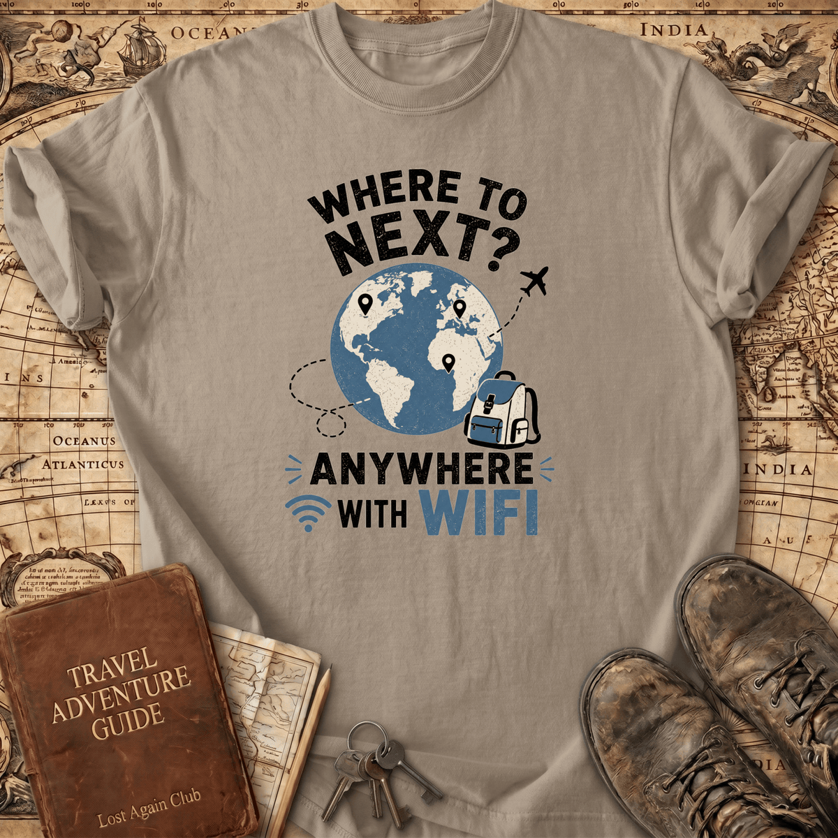 Where To Next - T-Shirt