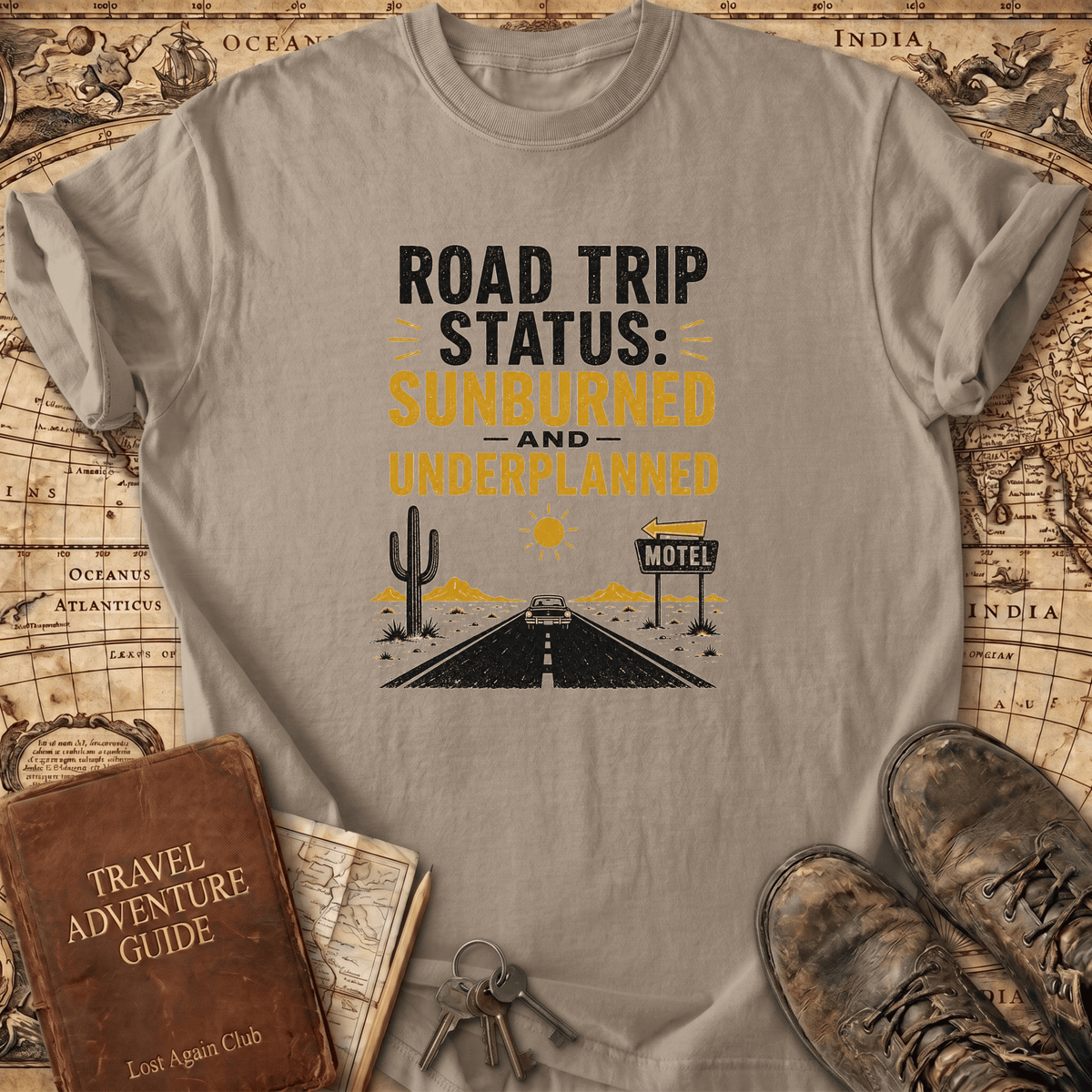 Road Trip Status - T-Shirt