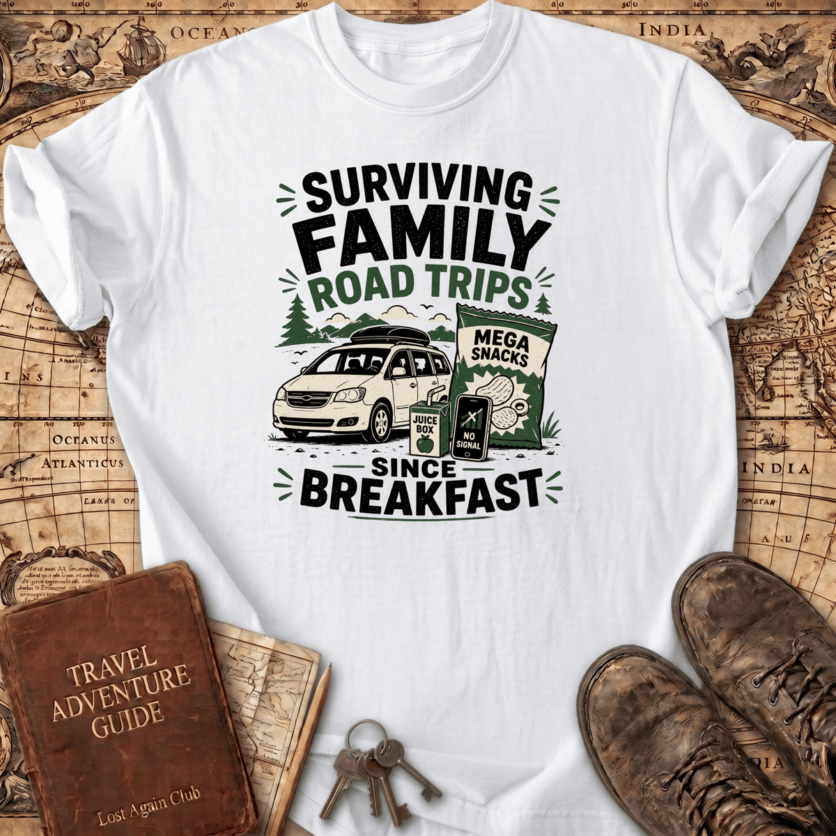 Surviving Family Road Trips - T-Shirt