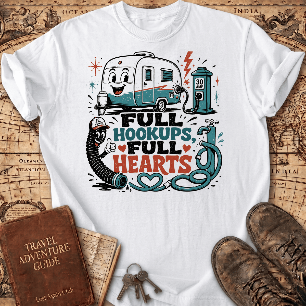 Full Hookups Full Hearts - T-Shirt