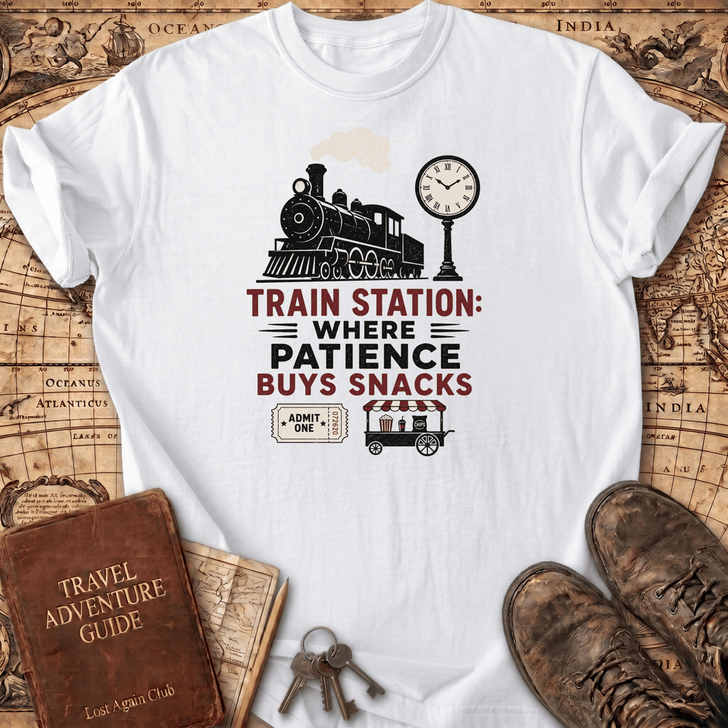 Train Station - T-Shirt