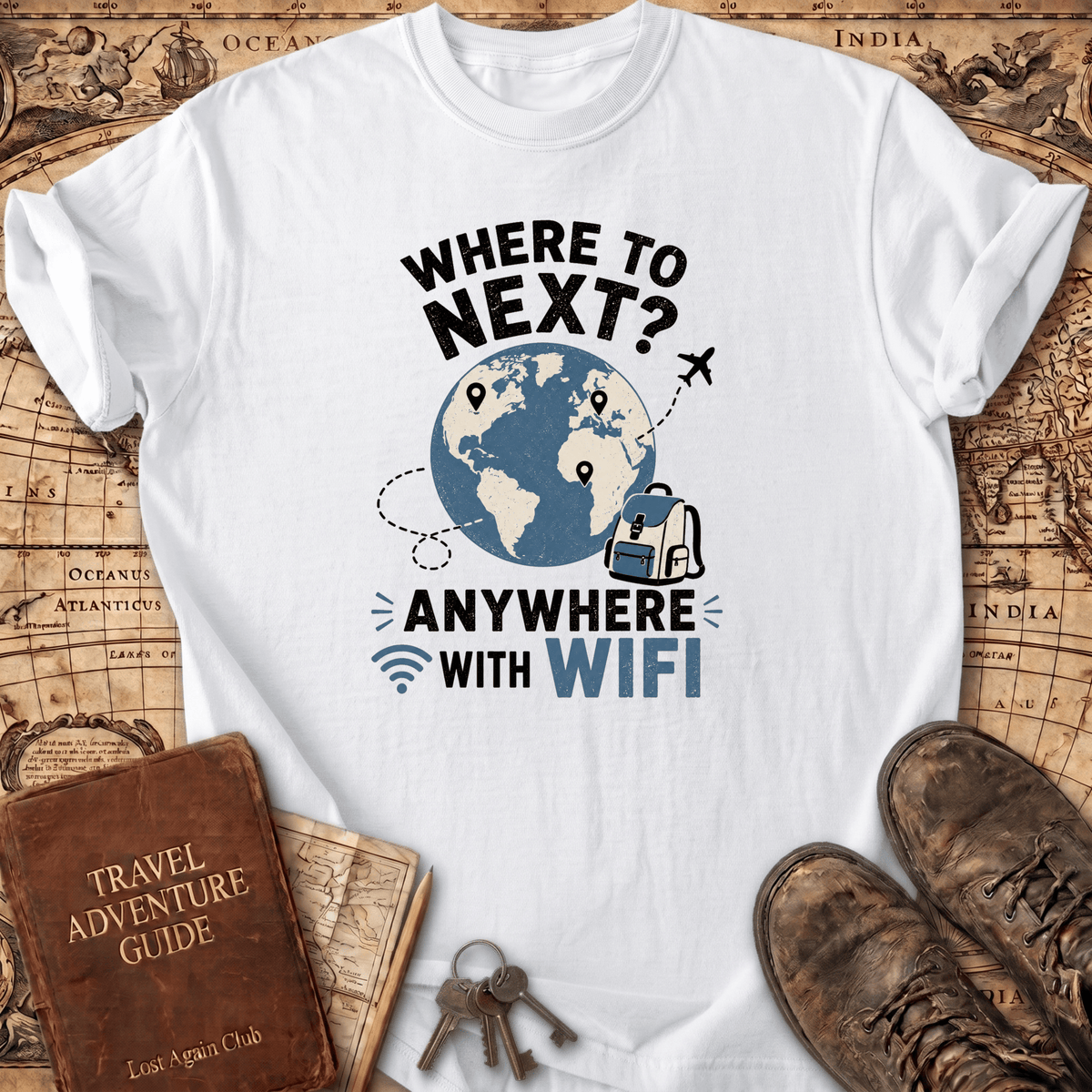 Where To Next - T-Shirt