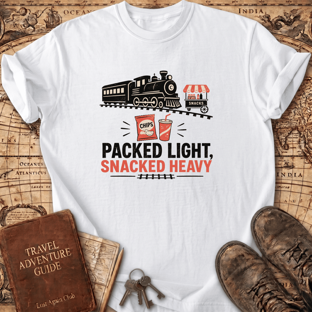 Packed Light Snacked Heavy - T-Shirt