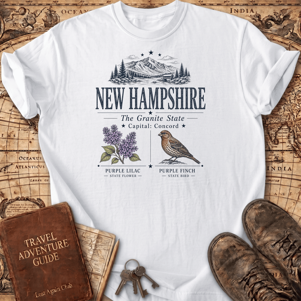 New Hampshire -- T-Shirt