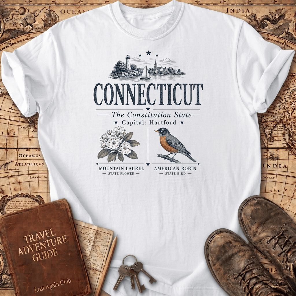 Connecticut -- T-Shirt