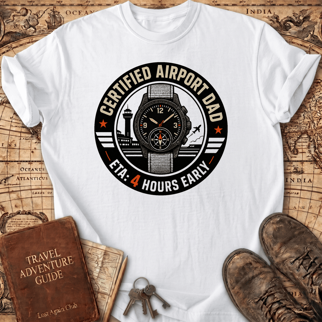Certified Airport Dad - T-Shirt