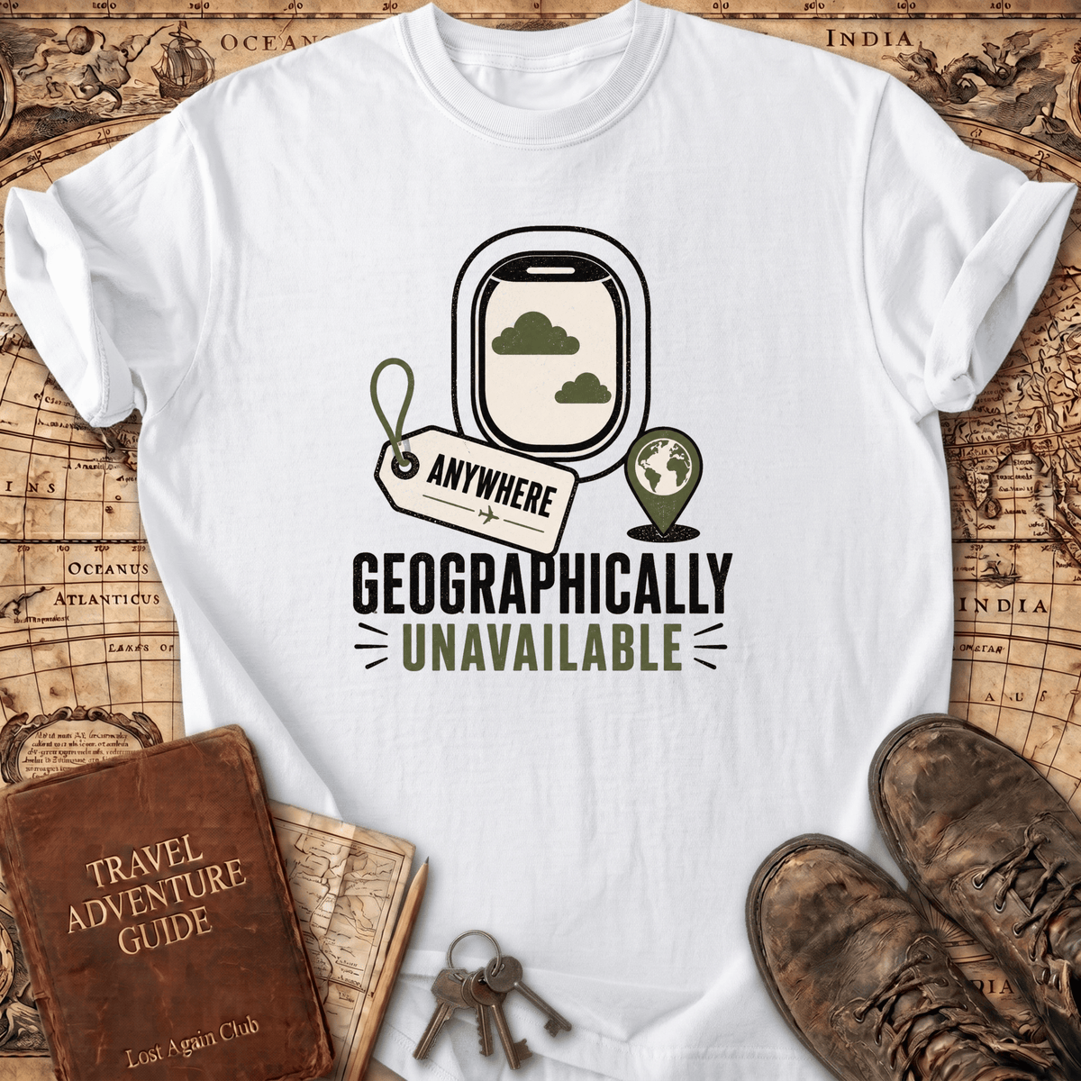 Anywhere Geographically - T-Shirt