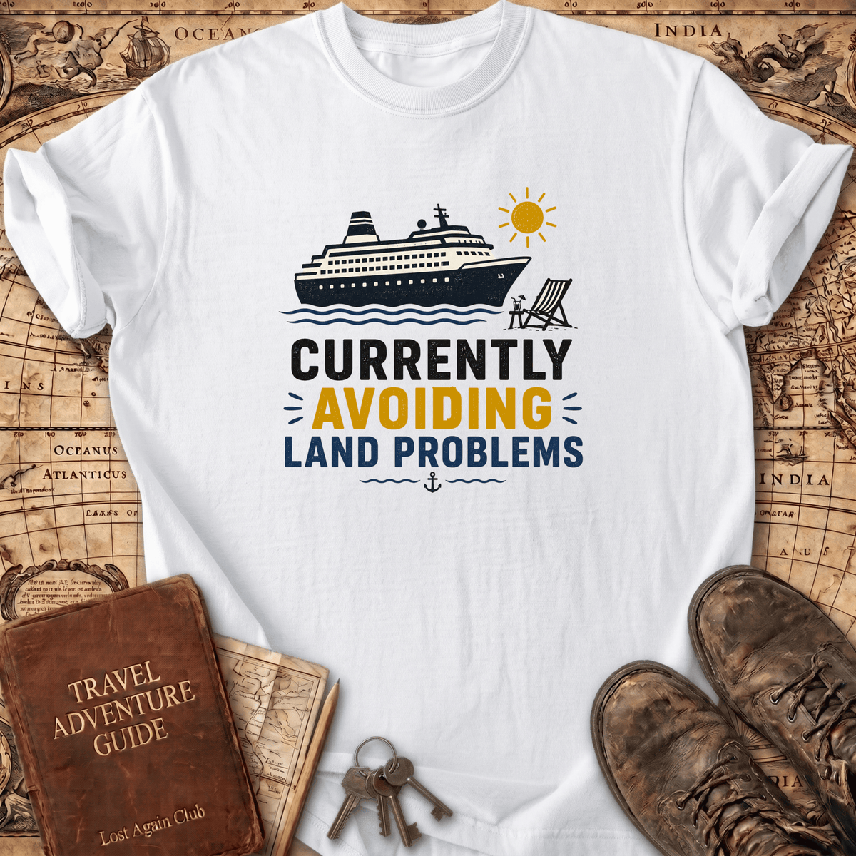 Currently Avoiding Land Problems - T-Shirt