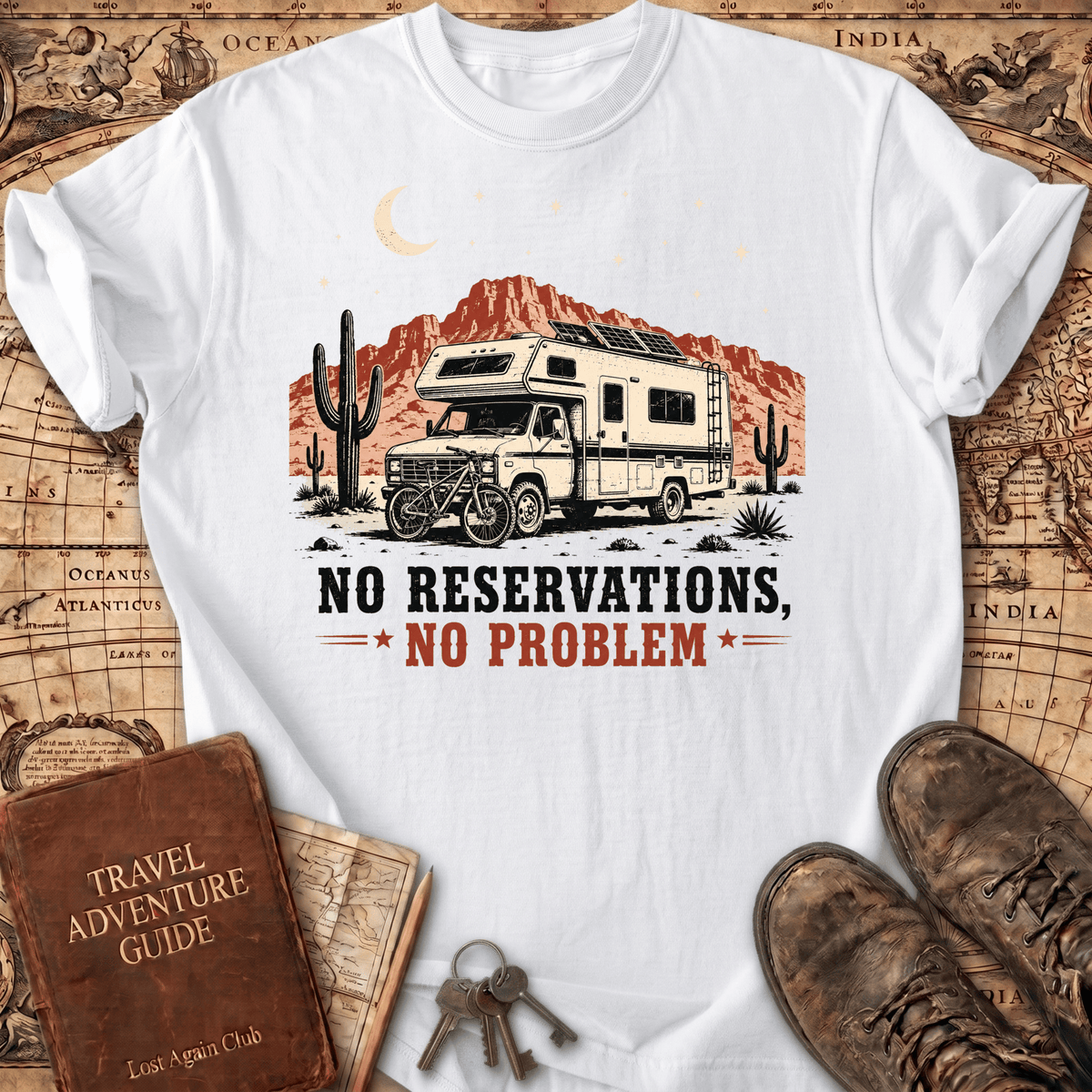 No Reservations No Problem - T-Shirt
