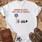 Running On Coffee Hope T-Shirt
