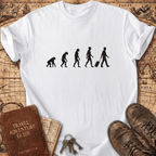 Evolution of Traveling Man T-Shirt