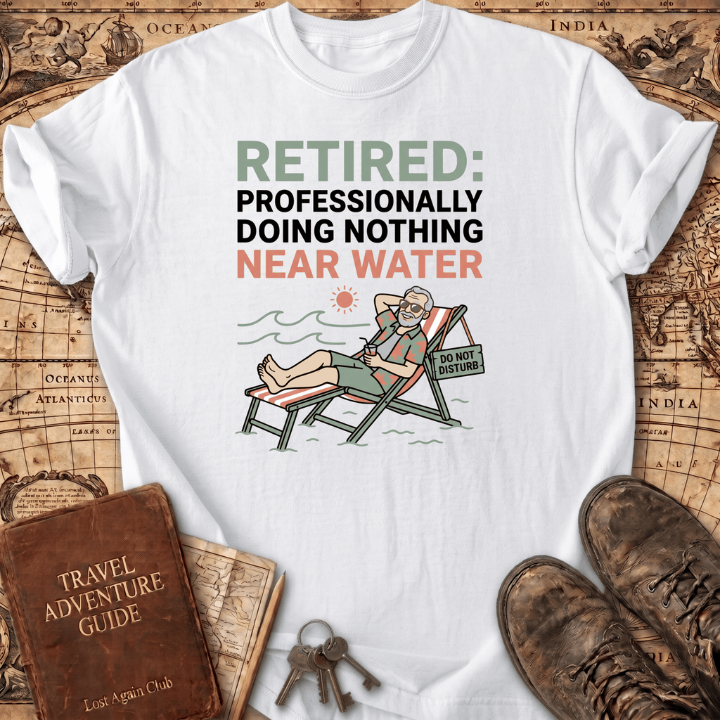 Retired Professionally Doing Nothing T-Shirt