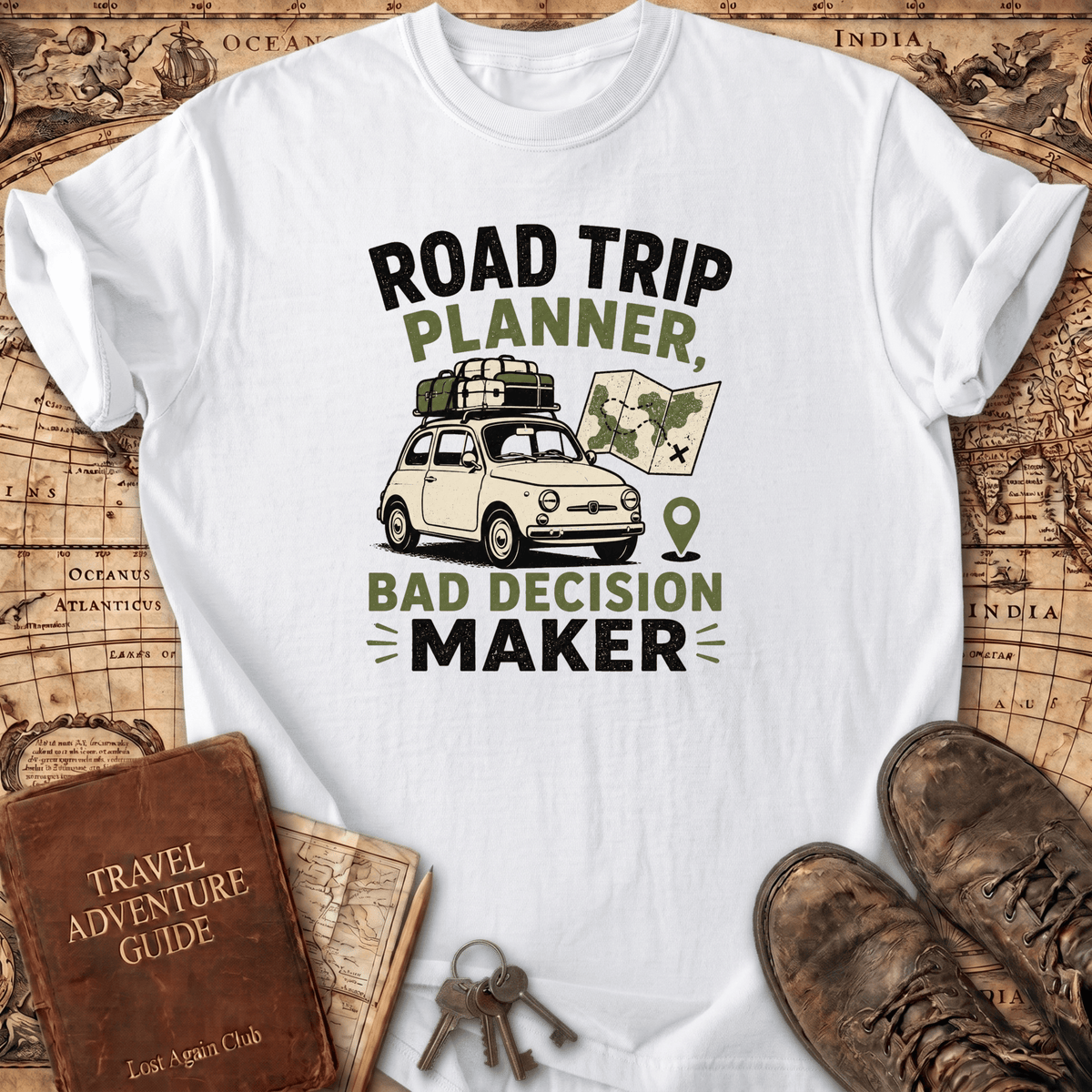 Road Trip Planner - T-Shirt