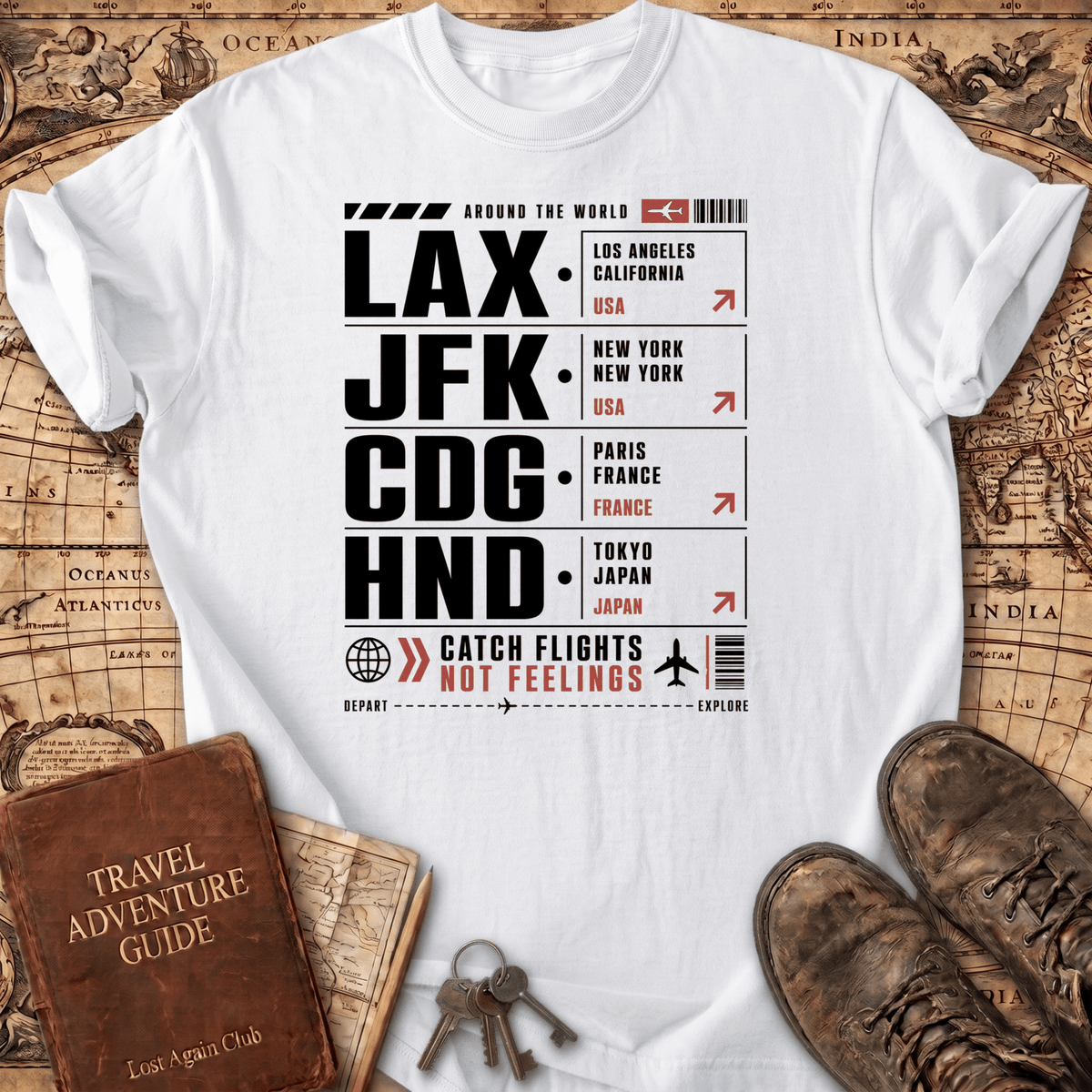Airport Codes T-Shirt